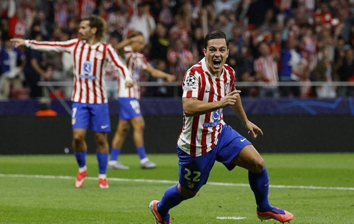 马竞5-1狂屠德甲劲旅！阿尔瓦雷斯2传1射封神，格列兹曼200球里程碑